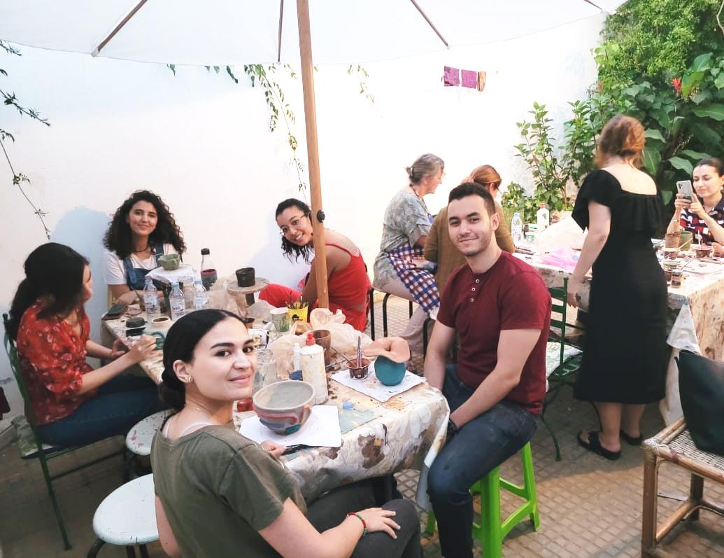 Cours poterie et sculpture pour adultes à Rabat