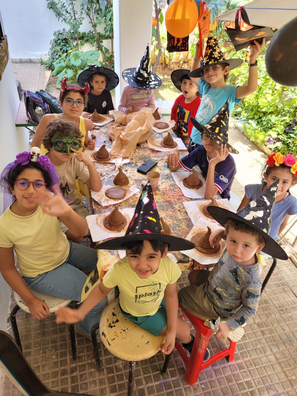 stage poterie poure enfants avec Marylin Bottero