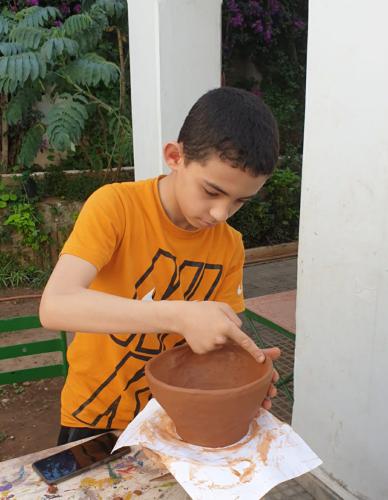 Cours de poterie à Rabat Agdal